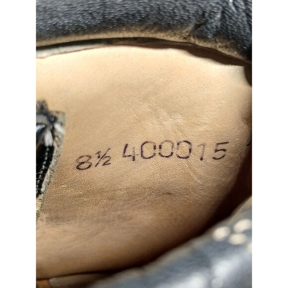 Rieker Sealed Sole Garntiesohle Leather Boots Size 8.5 One Buckle Missing main image 11